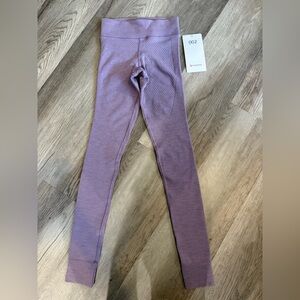 Lululemon Athletica Purple Leggings Seamless thermal 28 in